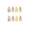 12 Sizes-24 Pcs Press On Nails JP1693