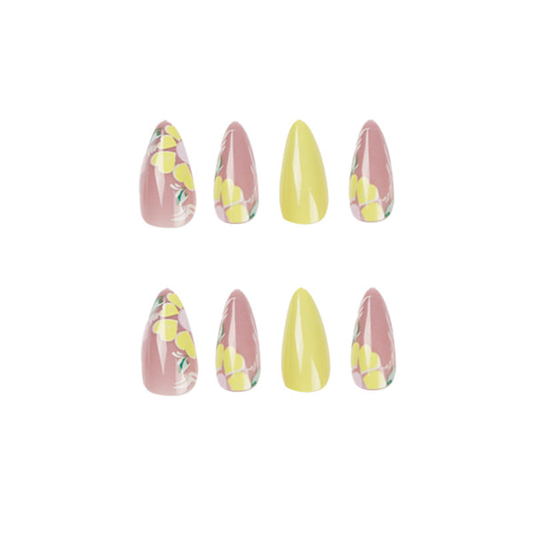 12 Sizes-24 Pcs Press On Nails JP1693