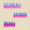 12 Sizes-24 Pcs Press On Nails Y708