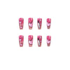 12 Sizes-24 Pcs Press On Nails JP1226
