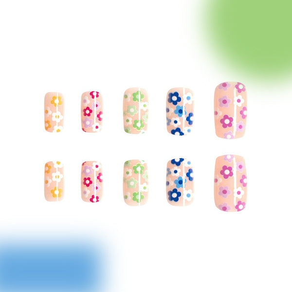 12 Sizes-24 Pcs Press On Nails C305