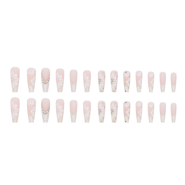 12 Sizes-24 Pcs Press On Nails Z683