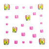 12 Sizes-24 Pcs Press On Nails Y960