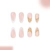 12 Sizes-24 Pcs Press On Nails C1362