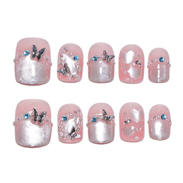 12 Sizes-24 Pcs Press On Nails nail-accessory
