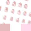 12 Sizes-24 Pcs Press On Nails JP2542