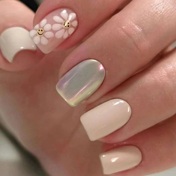 12 Sizes-24 Pcs Press On Nails W907