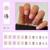 12 Sizes-24 Pcs Press On Nails W1183