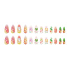 12 Sizes-24 PcsPress On Nails W2050