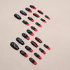 12 Sizes-24 Pcs Press On Nails R786