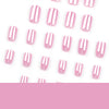 12 Sizes-24 Pcs Press On Nails JP3263
