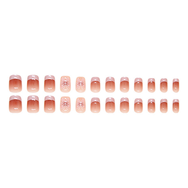 12 Sizes-24 Pcs Press On Nails R855