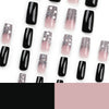 12 Sizes-24 Pcs Press On Nails JP3039