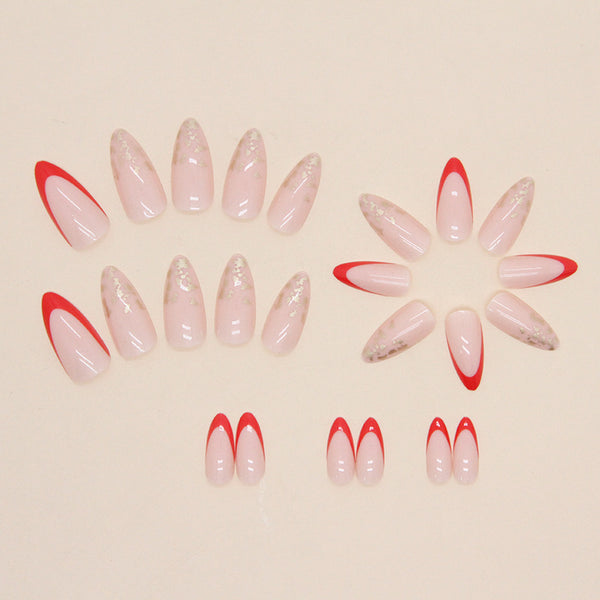 12 Sizes-24 Pcs Press On Nails W615