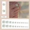 12 Sizes-24 Pcs Press On Nails F151