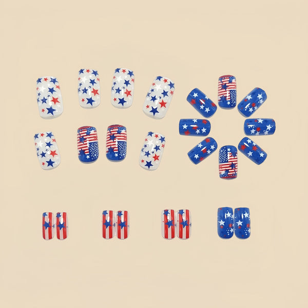 12 Sizes-24 Pcs Press On Nails Y2011