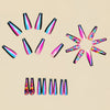 12 Sizes-24 Pcs Press On Nails Y970