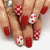 12 Sizes-24 Pcs Press On Nails C777