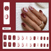 12 Sizes-24 Pcs Press On Nails W324