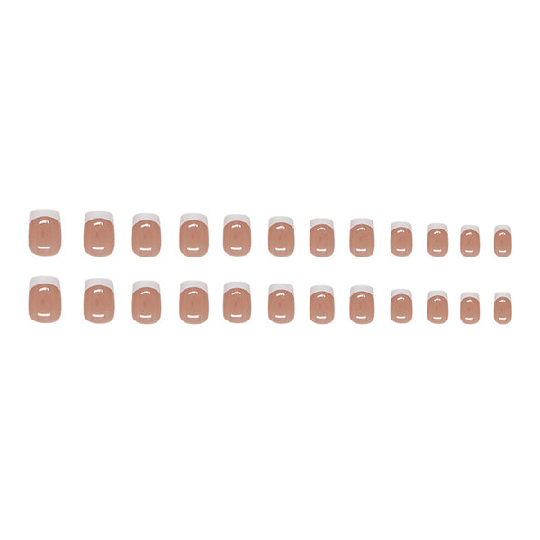 12 Sizes-24 PcsPress On Nails W2049
