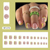 12 Sizes-24 Pcs Press On Nails W1276