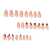 12 Sizes-24 Pcs Press On Nails JP4423