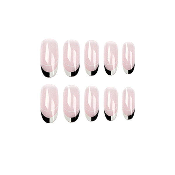 12 Sizes-24 Pcs Press On Nails JP1142