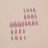 12 Sizes-24 Pcs Press On Nails W1672
