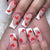 12 Sizes-24 Pcs Press On Nails JP2239