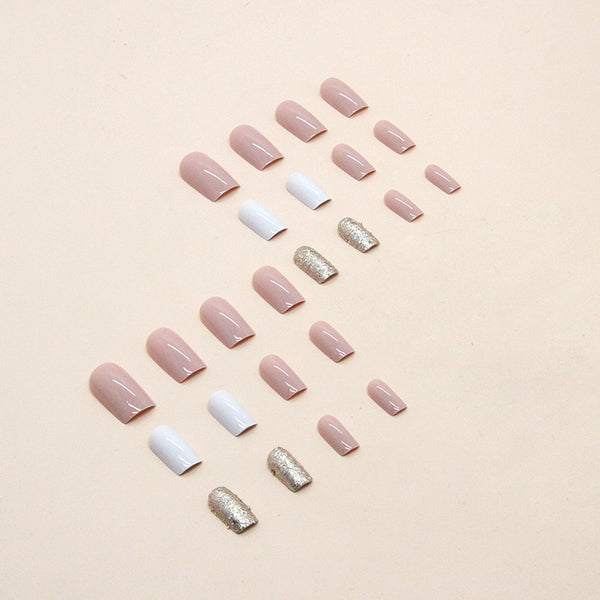 12 Sizes-24 Pcs Press On Nails W385