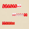 12 Sizes-24 Pcs Press On Nails Y1277