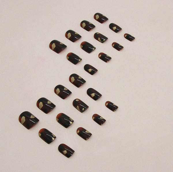 12 Sizes-24 Pcs Press On Nails W1469
