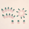 12 Sizes-24 Pcs Press On Nails W455