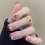 12 Sizes-24 Pcs Press On Nails Z596