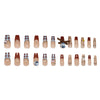 12 Sizes-24 Pcs Press On Nails Z999