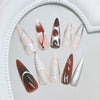 12 Sizes-24 Pcs Press On Nails Z1106