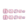 12 Sizes-24 Pcs Press On Nails JP3211