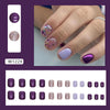 12 Sizes-24 Pcs Press On Nails W1228
