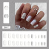 12 Sizes-24 Pcs Press On Nails Z607
