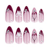 12 Sizes-24 Pcs Press On Nails JP3733