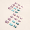 12 Sizes-24 Pcs Press On Nails W453