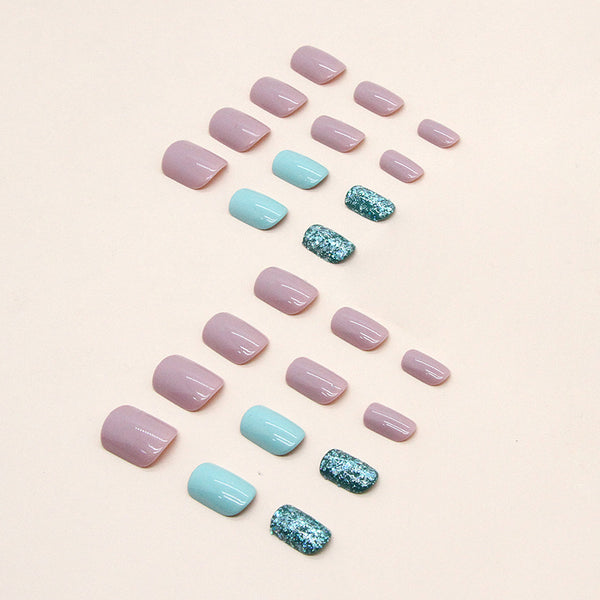 12 Sizes-24 Pcs Press On Nails W453