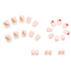 12 Sizes-24 Pcs Press On Nails R554
