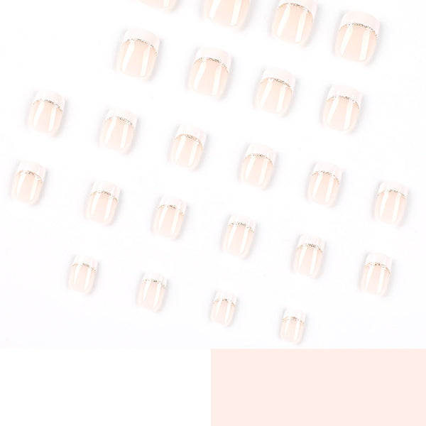 12 Sizes-24 Pcs Press On Nails JP1863