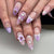 12 Sizes-24 Pcs Press On Nails JP3503