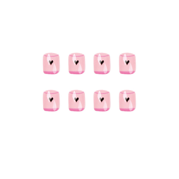 12 Sizes-24 Pcs Press On Nails JP1833