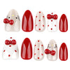 12 Sizes-24 Pcs Press On Nails JP4025