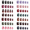 12 Sizes-24 Pcs Press On Nails JP3042