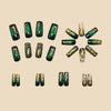 12 Sizes-24 Pcs Press On Nails Y2015