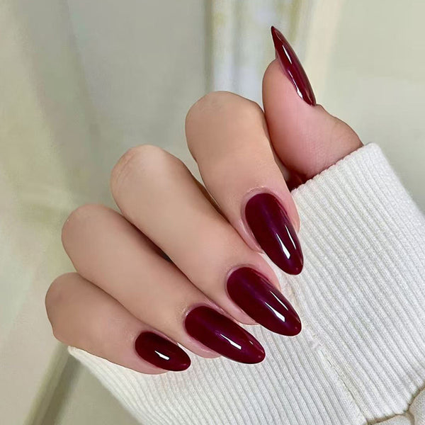 12 Sizes-24 PcsPress On Nails W2054